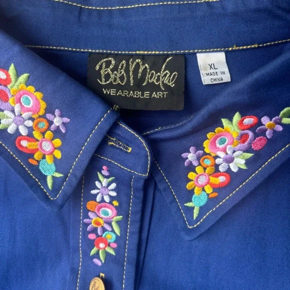 Bob Mackie Wearable Art Maypole Shirt - Picture 3 of 4